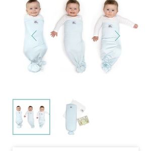 Two Ollie Swaddles, Sky and Steele